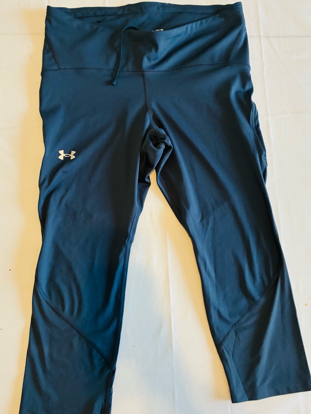 Under Armour Navy Blue Girls' Stretch Training Leggings
